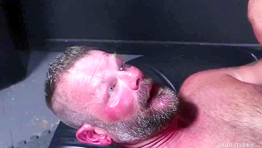 Chubby Scott Gorges Himself on Gramps Massive Cream Pie – Raw Rough
