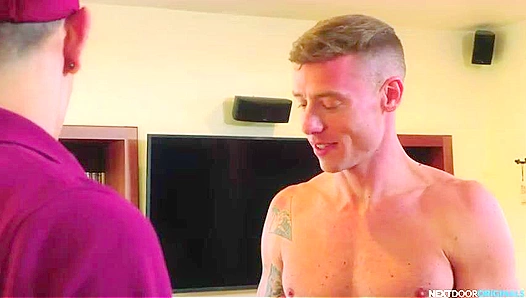 Justin Dominates Cody, Rough Anal Pounding From Behind – NextDoor Originals