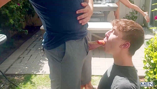 Alex Mecum x Zander Lane: Steamy Bareback Rimming Rough Anal Outdoors – Drill My Hole