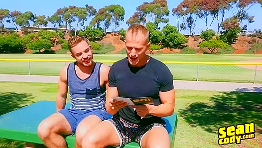 Blake Claims Cams Ass Hard Before They Swap—Wild Bareback Role Reversal! – GayXXX