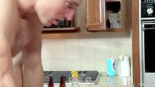 Tristan Stevens Gets Dirty in the Kitchen – Hot Gay Encounter Falcon Studios