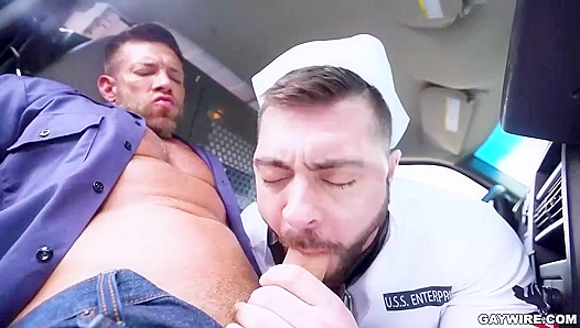 Bruce Beckham Claims Hung Sailor Derek Bolt in Hot, Sweaty Dom Session – 18+