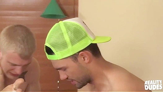 First Time Blowjobs: Naughty Collegers Get Wild in Dorm Room Action – DickDorm Fun 18+