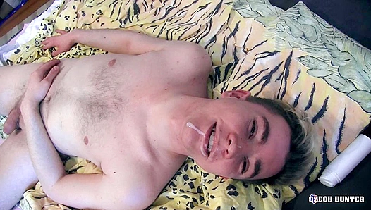 Chubby Czech Boy Gets Pounded Deep, Cries Out While Cumming Hard — CzechHunter
