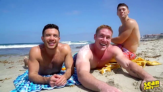 Lane Manny Jax Going Bareback Wild – Hot Gay Threesome Energy 18+