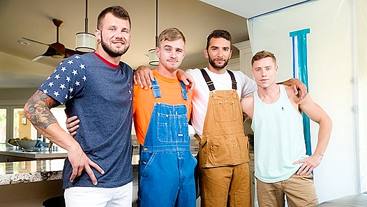 Johnny Hill Dominates With Hard Hat Heat in Steaming On-Site Encounter – 18+