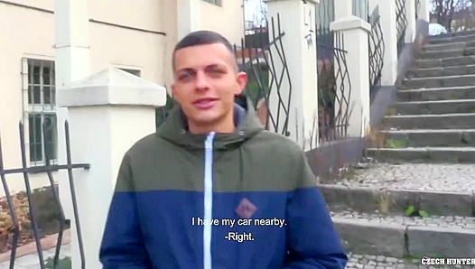 Slim Czech Twink Takes Load Hard — Wild Facial After Raw Ride CzechHunter