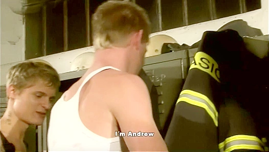 Firefighter Andrew Takes Control in Steamy Three-Way Encounter – GayXXX