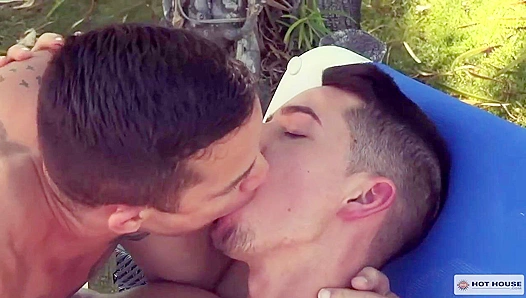 Sensuous Massage Turns into Steamy Gay Tryst – Nic Sahara + Virile Vince