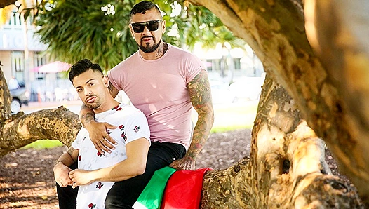 Boomer Banks Fucks Alexander Savages Hungry Latino Hole – Steamy Gay Action
