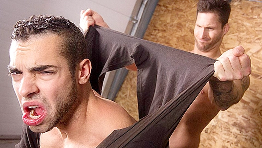 Bound Broken: Raw Gay Anal in the Garage – BromoUS 18+