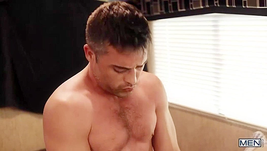 Lance Hart Dominates Dante Colle in Steamy Bareback Ride – Hot Gay Sex