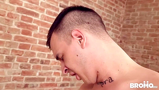 Desmond Cooper Rides Wild with Hot Bro – Steamy Gay Action – BromoUS 18+
