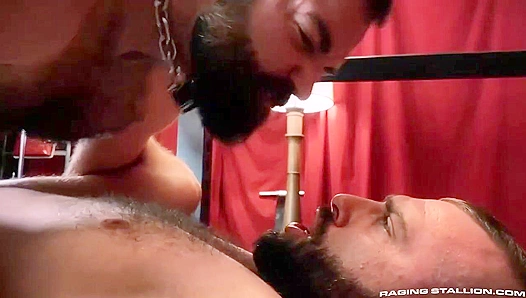 Dungeon Ride: Donnie Argento Wolfie Braden Go Raw – Raging Stallion