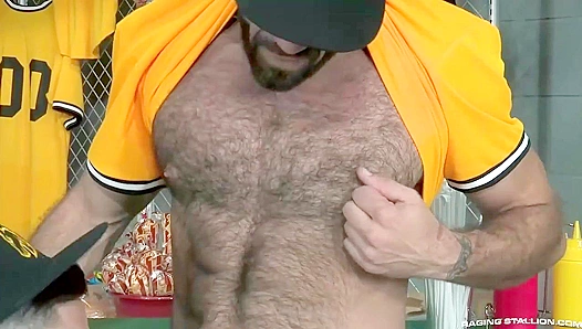 Rickey Larkin Claims Lucas Leon in Hot Athletic Showdown – GayPrideFlix 18+