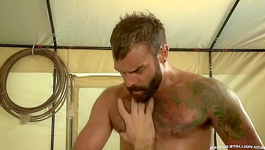 Drake Masters Drews Hard Body Under Open Sky — RagingStallion 18+