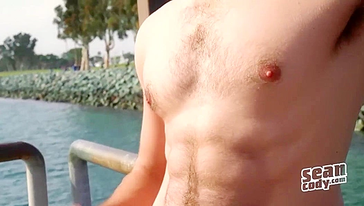 Hard Sweaty: Lane Archie Rides It Deep Under Glowing Neon – SeanCody
