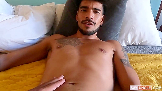 Emanuel Black Dan Lopez: Hot Foreplay Builds to Intense Latino Facial – 18+