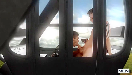 Officer DeAngelo Dominates Ty Joey with Raw Power — 18+ Gay Porno