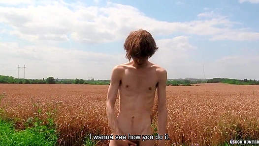 Slender Czech Boy Takes Huge Load After Riding Hard Dick – XXX Gay