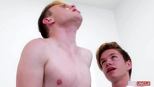 Jordan Lake Takes It Deep from Eric in Hot White Room Fuck Session – 18+