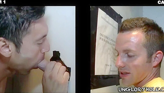 Alexander Garrett Travis Cooper Explore a Steamy Glory Hole – Wild Ride