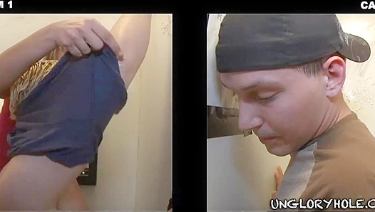 Jakob Cruz Gives Mind-Blowing Glory Hole Blowjob — Steamy New Scene