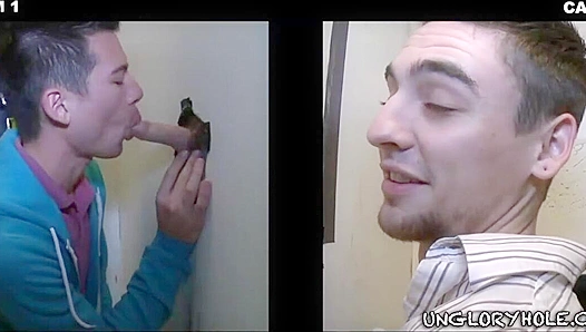 Zakk Johnny Torque Dives into Steaming Glory Hole Pleasure – Wild Gay Fun