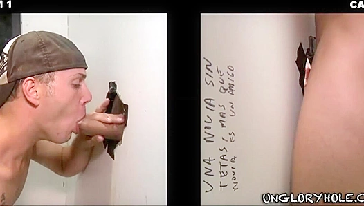 Headfirst Hunger: Tyler Hunt Gene Neely Dive Deep for Glory Hole Thrills – GayPornHeat