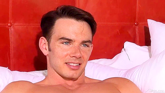 Addison Graham Sucks Killian James Thick Dick in Steamy Blowjob – Falcon Studios