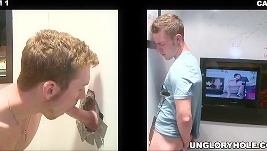 Connor Maguire Gives In To Craving At The Glory Hole – Straight temptation Turns Gay