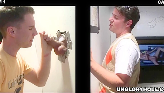 Diving Deep for Glory Hole Thrills – Trace Kendall Seth McAdams Go Hard – GayXXX