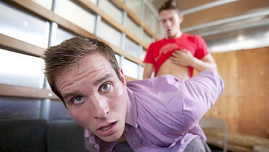 Hunter Ford Takes Dylan Roberts Outside — Hot Public Sex Scene Spills onto Streets