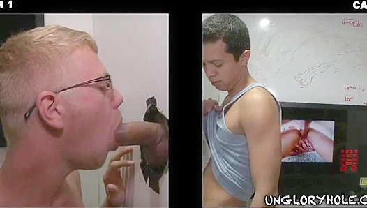 Aaron Felix Explore Hidden Glory Hole Desires – Hot Gay Action
