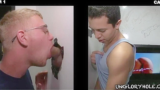 Aaron Felix Explore Hidden Glory Hole Desires – Hot Gay Action