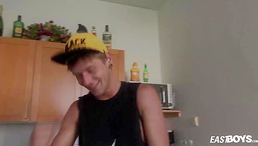Rick Palmer Moans Loud as He Chases Every Drop of Cum – EastBoys 18+