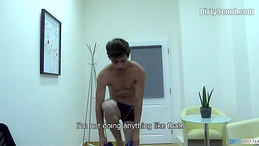 Tall Twink Blazes On Camera With Hot Solo Audition – DirtyScout 18+