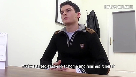 Blowjob Heat: Hung Stud Explodes in Sensual Audition Tape – ScoutSeduction