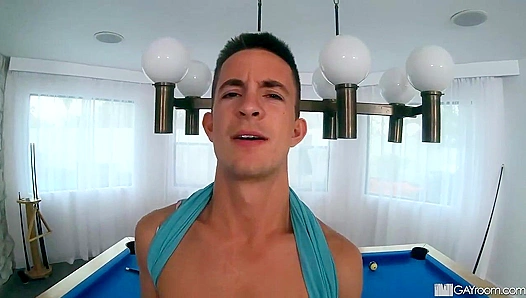 Poolside Passion: Mateo Gets Pounded Hard by James – Hot Gay POV Action 18+