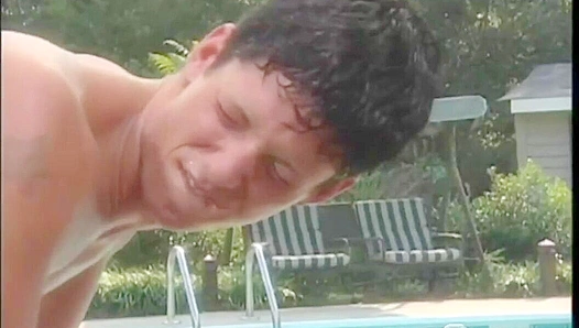 Zackary Pierce Takes On All That Hard Heat in the Pool – Falcon Studios M2M