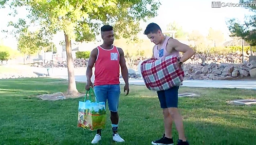 Mateo Rose Rides Adrian Harts Massive Black Cock Hard – ManRoyal