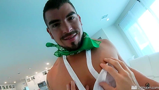 Jeremy Spreads for Joel — POV Heat Ignites Their Wild Ride – 18+