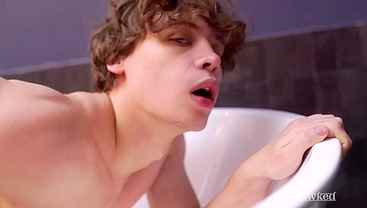 Leo Animos Steamy Solo Session: Messy Climax Luscious Locks – HotGayAction