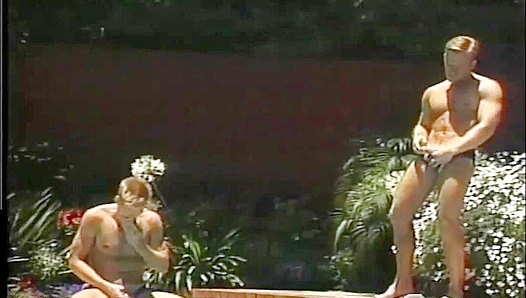 Will Clarke Peter Dixon Get Wild With Hot Poolside Anal Fun – Falcon Studios