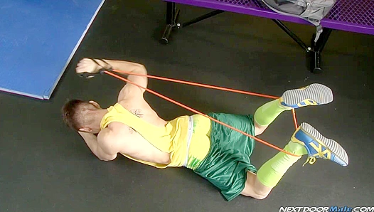 Double Trouble: Calvin Koons Fucks Himself With Twin Toys While Jerking Off – Naughty