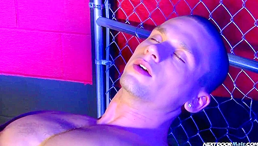 Anthony Romero Gags on Giant Dildo While Moaning Hard – NextDoorMale