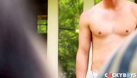 Achilles Tristan Takes It Rough Outside – Wild Bareback Ride – CockyBoys