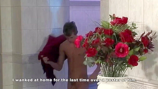 Blown Away: Massive Load Hits Handsome Hunks Face – GayXXX Thrills