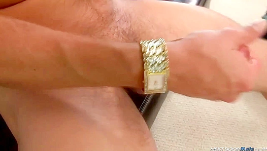Jackson Klein Gets Rough—Pounding Himself Raw Barely Through the Wall – 18+