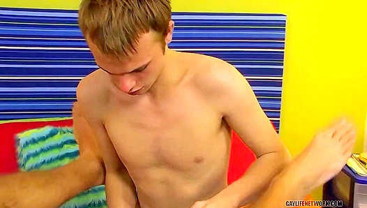 Sweat-Drenched Lust: Skylar Prince Cameron Greenway Heat Up LollipopTwinks